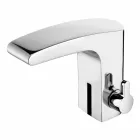 Modern Basin Mixer with Infrared Sensor in Chromed Metal - Gonzo Viadurini