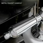 Classic Style Handmade Brass Basin Mixer with Lever - Noriana Viadurini