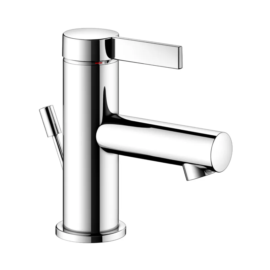 Single Lever Basin Mixer Classic Design Chrome Brass - Artemisia Viadurini