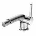 Single Lever Mixer with Bidet Drain in Brass, Precious - Pinto