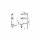 Brass Bidet Mixer Without Drain Made in Italy - Bibo Viadurini