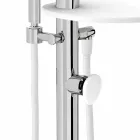 Modern Floor Deck Bath Mixer Made in Italy - Palimio Viadurini