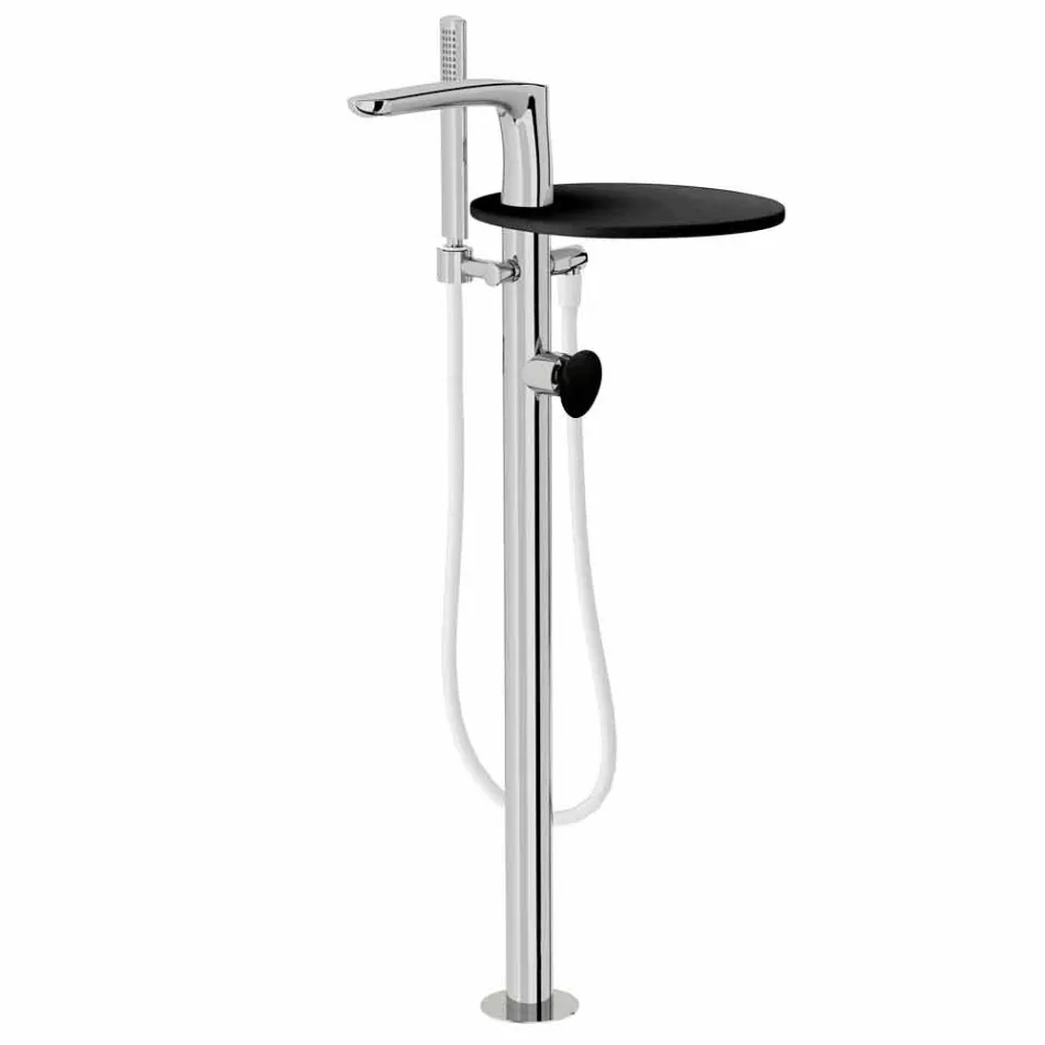 Modern Floor Deck Bath Mixer Made in Italy - Palimio Viadurini