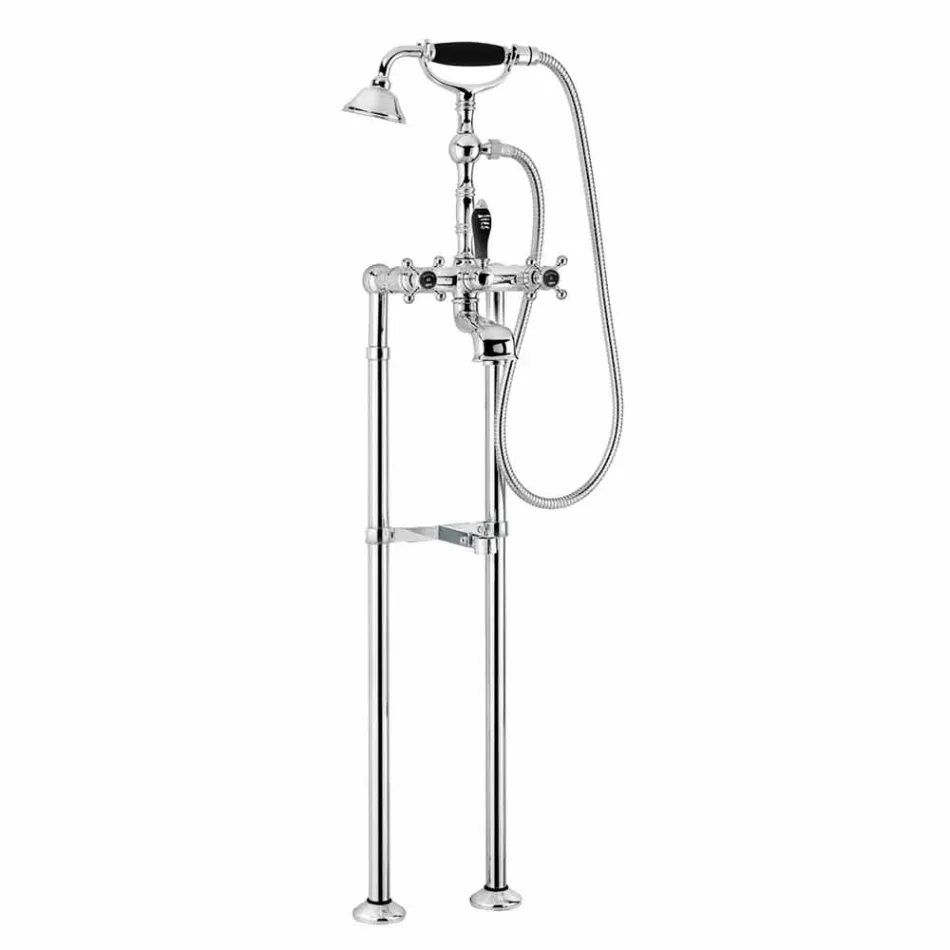 Classic Brass Bathtub Mixer Made in Italy - Eripio Viadurini