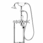 Classic Brass Bathtub Mixer Made in Italy - Eripio Viadurini