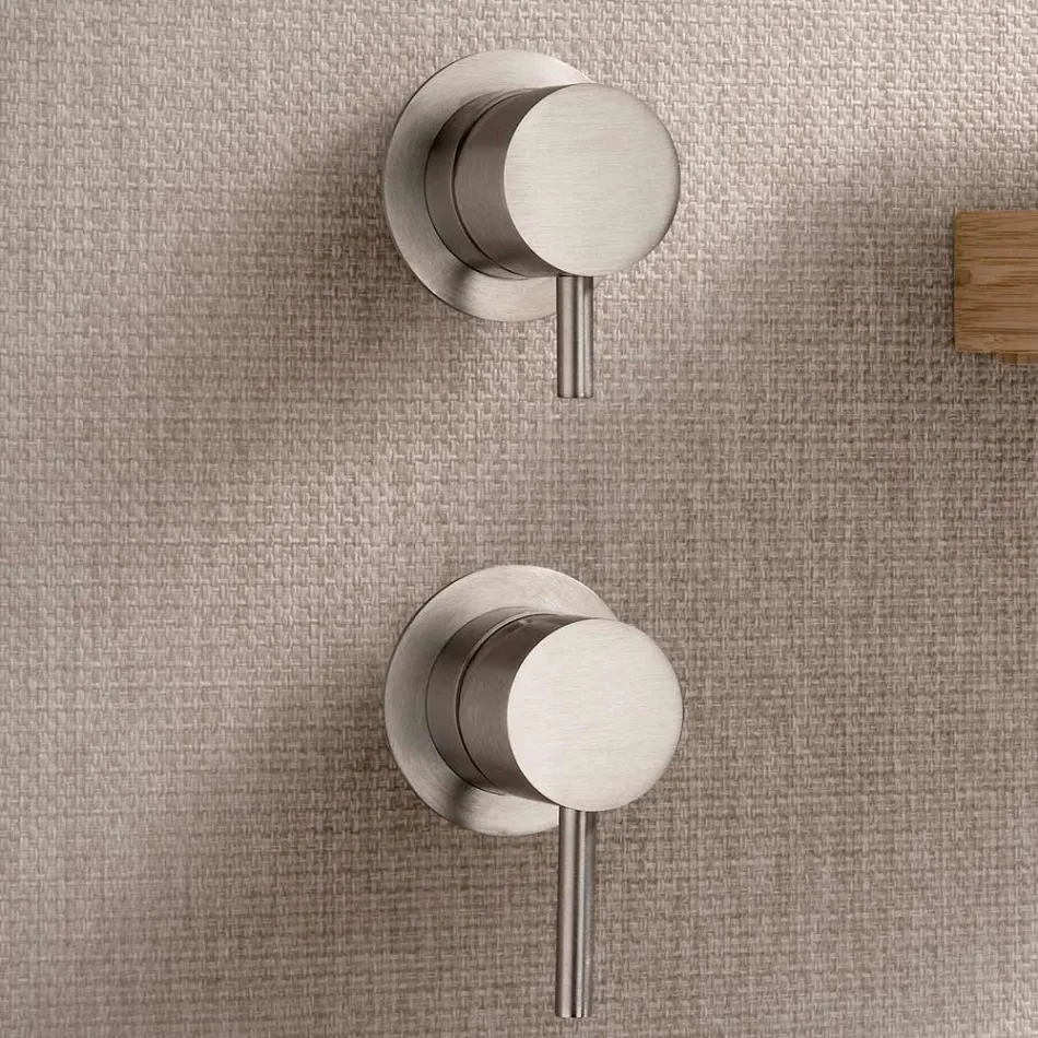 Shower Mixer with Separate Plates in AISI 316L Steel - Claws  Viadurini