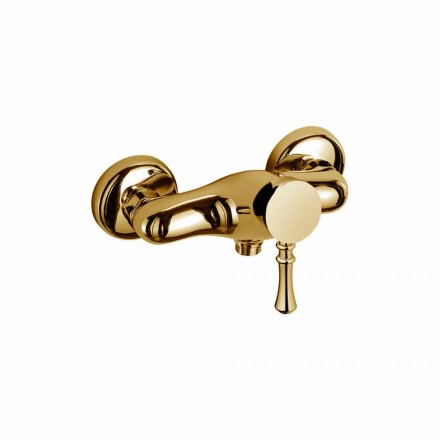 Design Mixer for Outdoor Shower in Brass Made in Italy - Neno Viadurini