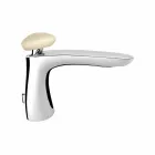 Modern Brass Bathroom Sink Mixer Made in Italy - Besugo Viadurini