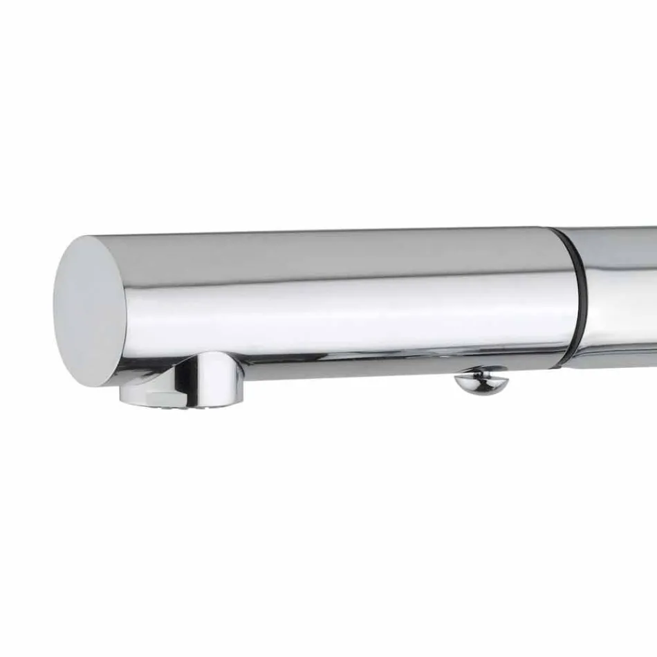 Washbasin mixer with 2-jet hand shower in brass Made in Italy - Croma Viadurini