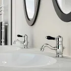 Made in Italy Design Brass Countertop Washbasin Mixer - Binsu Viadurini