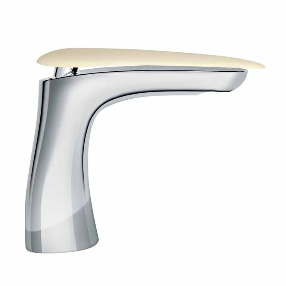 Countertop Washbasin Mixer in Brass Made in Italy - Miriade Viadurini