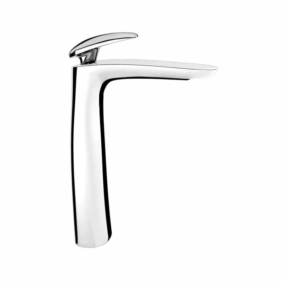 Brass Design Washbasin Mixer Made in Italy - Filipo Viadurini
