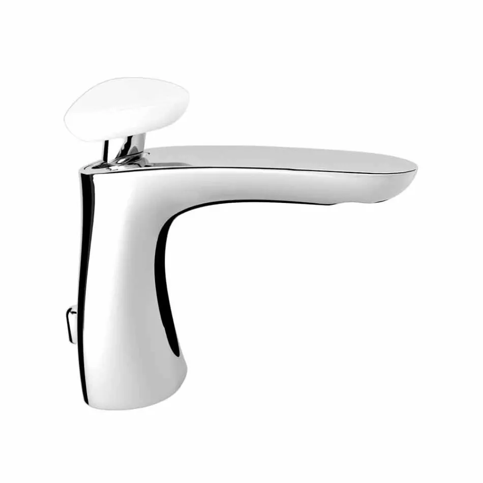 Modern Design Brass Basin Mixer Made in Italy - Besugo Viadurini