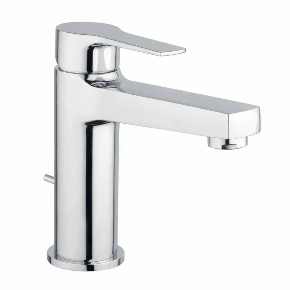 Modern Design Brass Basin Mixer Made in Italy - Sindra Viadurini