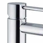 Brass Basin Mixer Chrome Finish Made in Italy - Ermia Viadurini