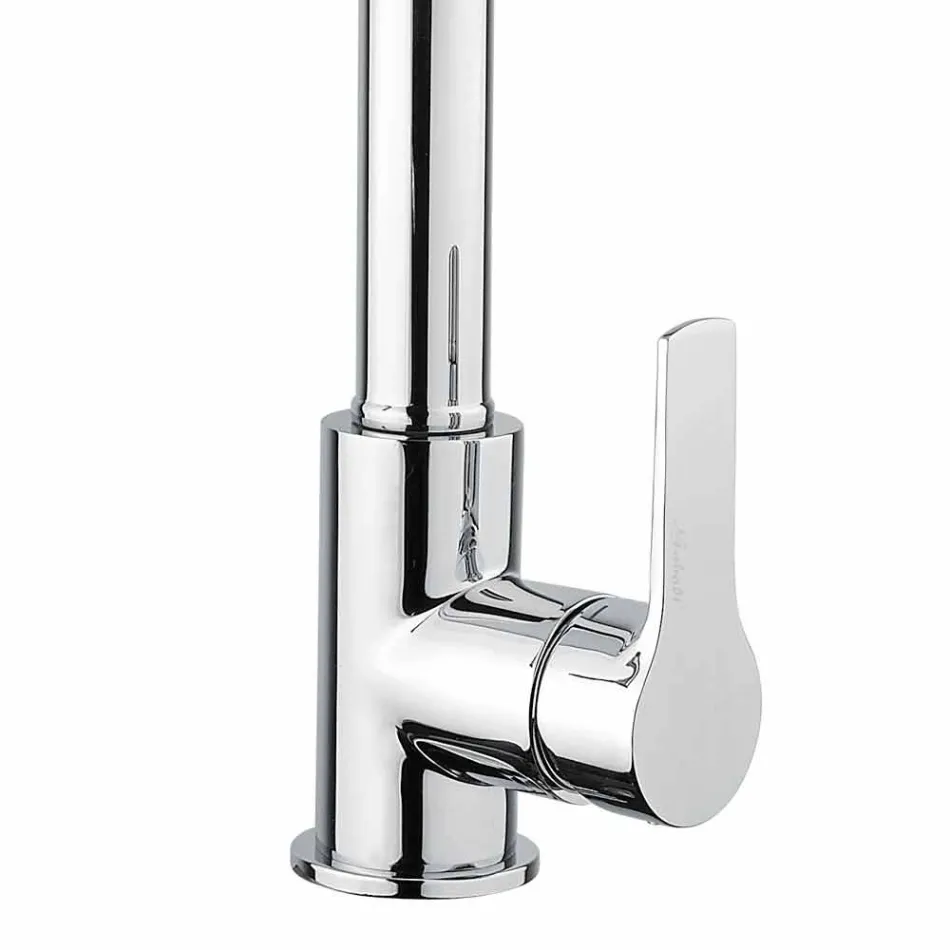 Adjustable Basin Mixer with Brass Spring Made in Italy - Cardio Viadurini