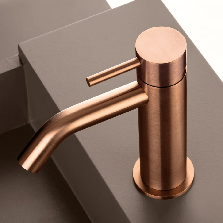 Stainless Steel AISI 316L Wasteless Sink Mixer Tap - Artigli Viadurini