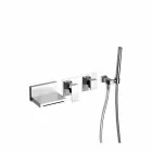 Made in Italy Design Built-in Bathtub Mixer - Panela Viadurini
