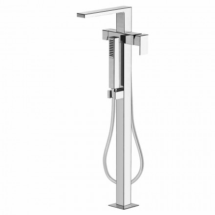 Modern Floor Bath Mixer Made in Italy - Pirio Viadurini