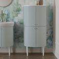 Bathroom Cabinet with Four Doors that Close 3 Shelves Made in Italy - Sweets