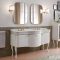 Single Colour Bathroom Cabinet with White Ceramic Washbasin - Sweets