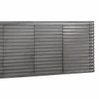 Cabinet with 4 doors in molded wood design, L230xP49 cm, Dana Viadurini