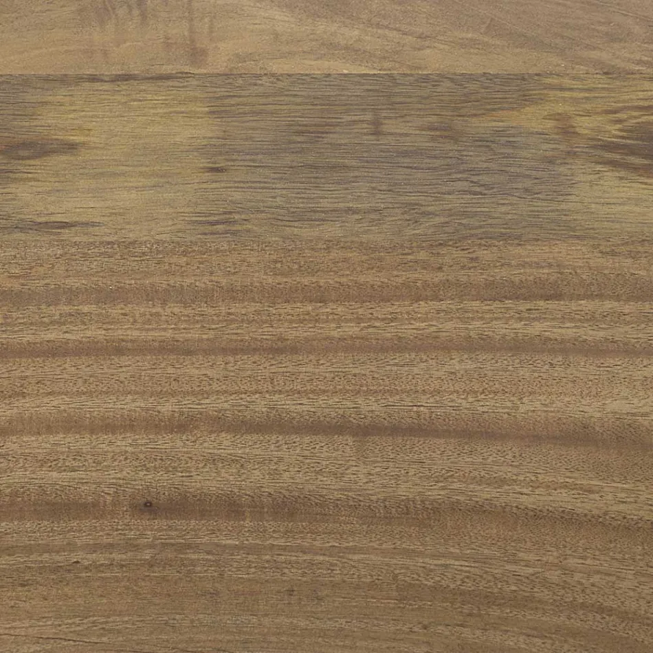 Mobile Sideboard 2 Doors 3 Drawers in Vintage Mango Wood - Desiderio Viadurini