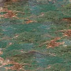 Design Furniture in Wood with Round Shelves in Gres Made in Italy - Aspide Viadurini