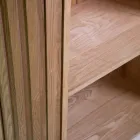 Wooden Bookcase Mobile of Different Sizes - Octopus Viadurini