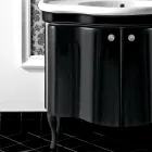 Modern Cabinet with Two Glossy Lacquered Doors Made in Italy - Sweets Viadurini