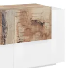 Lounge Furniture 2 Doors and 2 Doors in Wood 2 Finishes - Theresse Viadurini