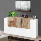 Lounge Furniture 2 Doors and 2 Doors in Wood 2 Finishes - Theresse Viadurini