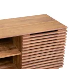 Lounge TV Stand Made of Acacia Wood - Vortice Viadurini