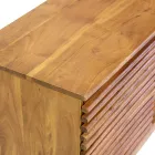 Lounge TV Stand Made of Acacia Wood - Vortice Viadurini