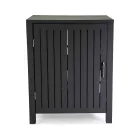 Outdoor Cabinet in Aluminium with 1 Door in Different Finishes - Hotel Viadurini