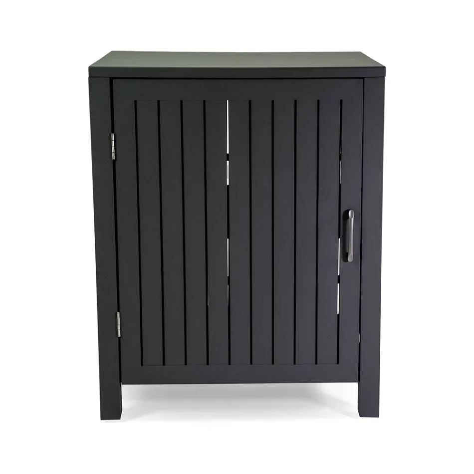 Outdoor Cabinet in Aluminium with 1 Door in Different Finishes - Hotel Viadurini