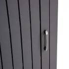 Outdoor Cabinet in Aluminium with 1 Door in Different Finishes - Hotel Viadurini