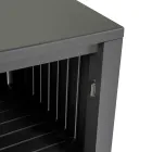 Outdoor Cabinet in Aluminium with 1 Door in Different Finishes - Hotel Viadurini