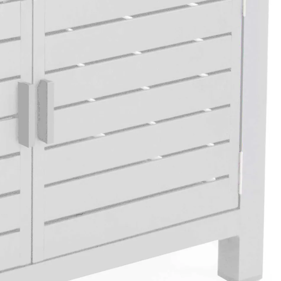 Outdoor Cabinet in Aluminium with 2 Doors - Camera Viadurini
