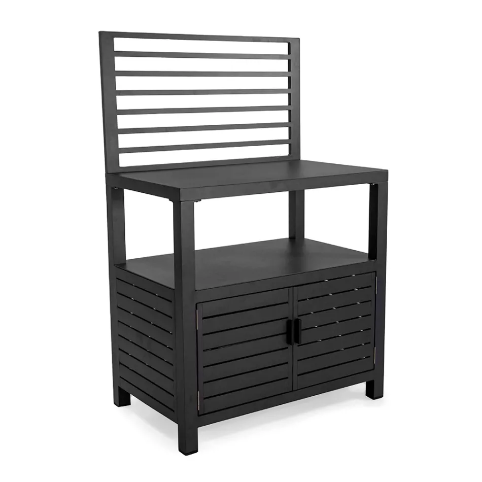 Outdoor Cabinet in Aluminium with 2 Doors - Camera Viadurini