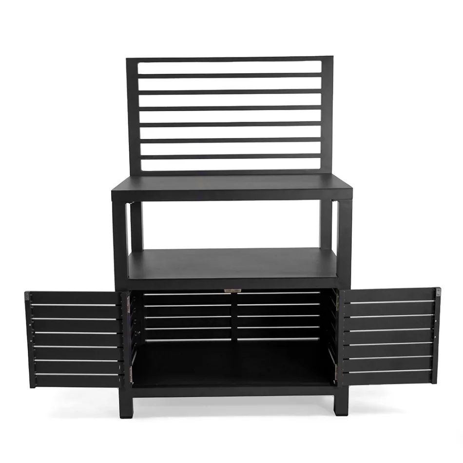 Outdoor Cabinet in Aluminium with 2 Doors - Camera Viadurini