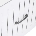 Outdoor Cabinet in Aluminium with 2 Drawers in Different Finishes - Hotel Viadurini