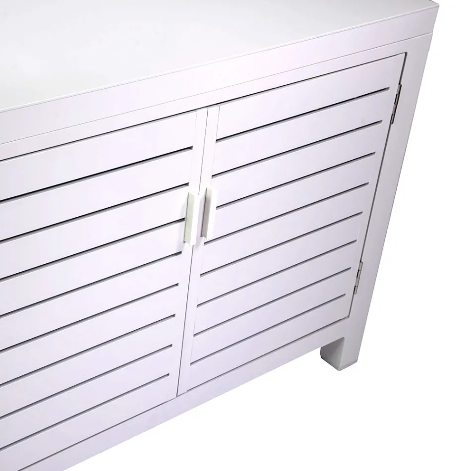 Outdoor Cabinet in Aluminium with Different Finishes - Camera Viadurini