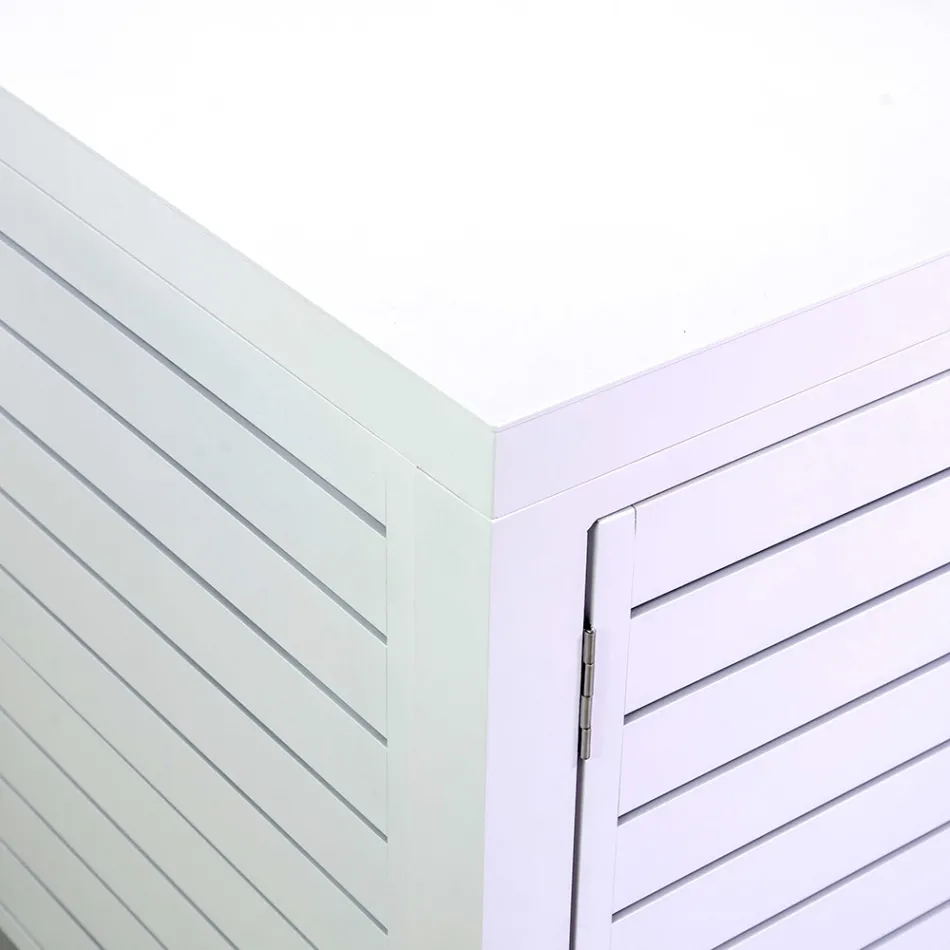 Outdoor Cabinet in Aluminium with Different Finishes - Camera Viadurini