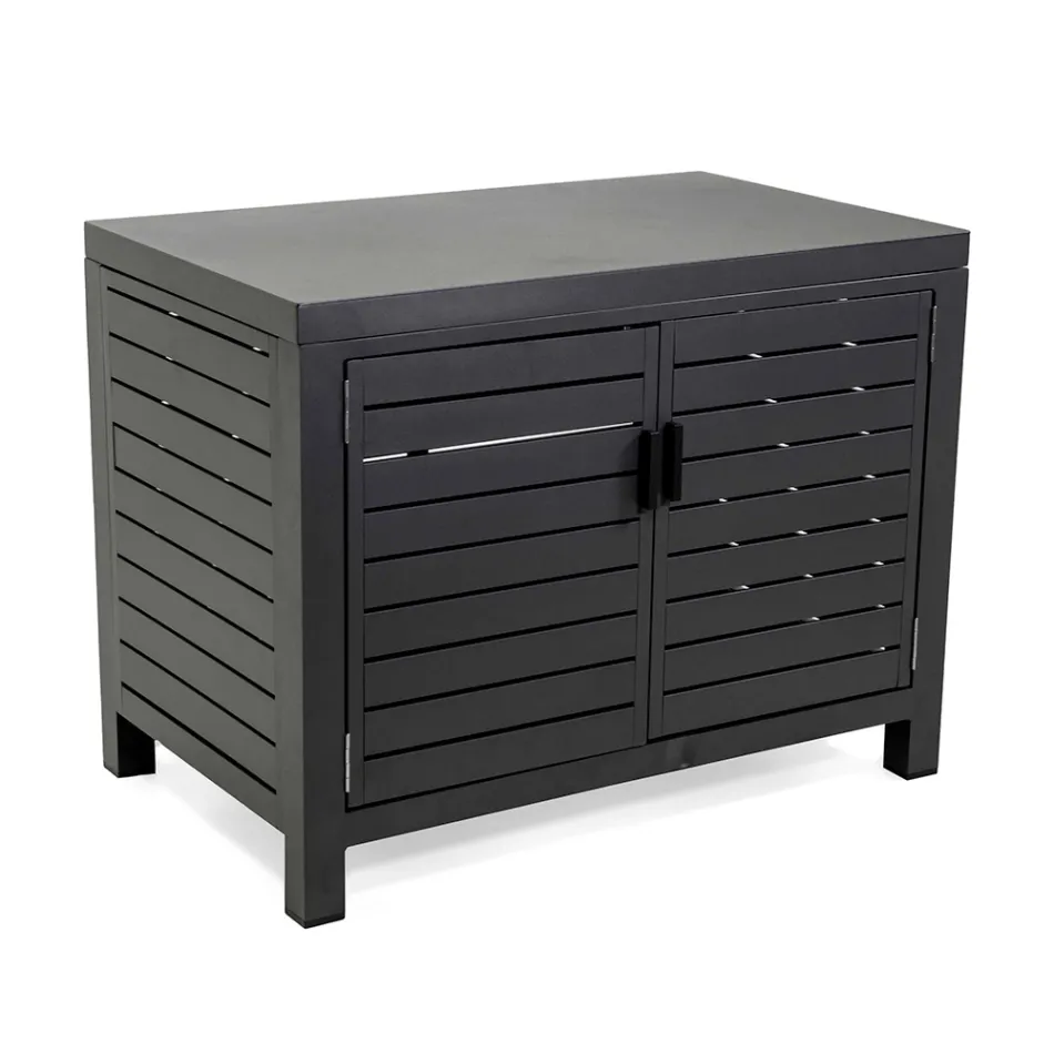 Outdoor Cabinet in Aluminium with Different Finishes - Camera Viadurini