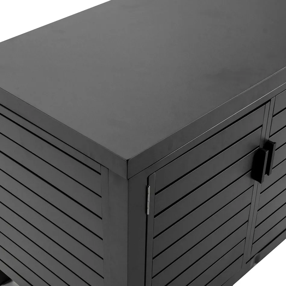 Outdoor Cabinet in Aluminium with Different Finishes - Camera Viadurini