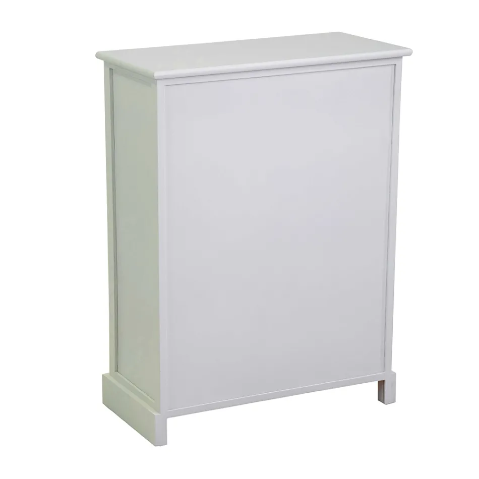 Indoor Cabinet Made of Wood with 2 Doors and 2 Drawers - Meduse Viadurini