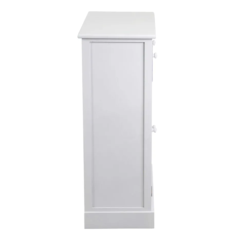 Indoor Cabinet Made of Wood with 2 Doors and 2 Drawers - Meduse Viadurini