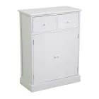 Indoor Cabinet Made of Wood with 2 Doors and 2 Drawers - Meduse Viadurini