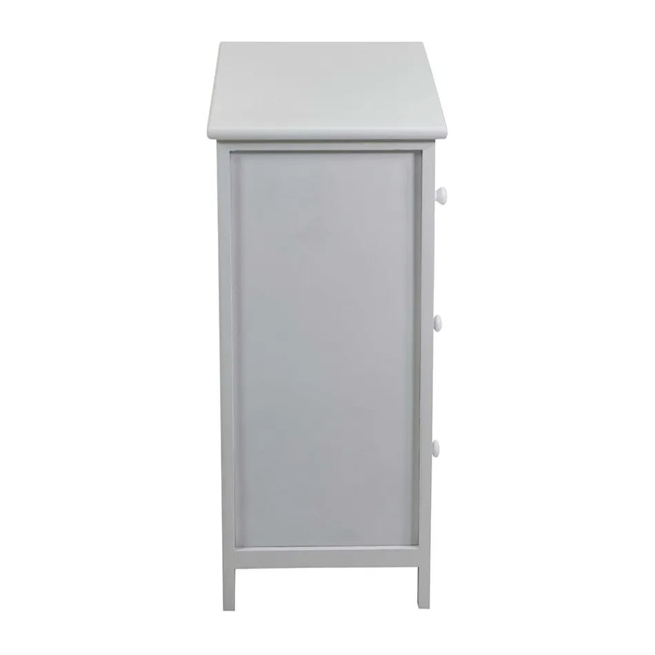 Indoor Cabinet Made of Wood with 6 Drawers - Jellyfish Viadurini